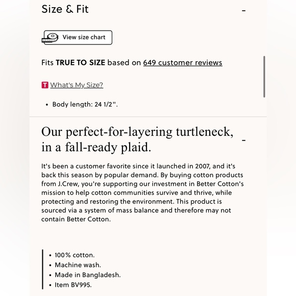 J.Crew Tissue Turtleneck in Plaid - Picture 12 of 12